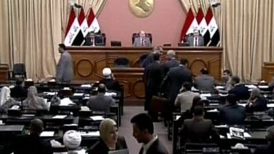 مشادة كلامية تعرقل اختيار البرلمان العراقى لرئيس الحكومة