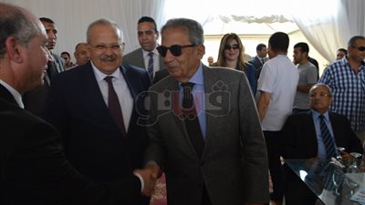 توافد عدد من الشخصيات العامة لافتتاح الفرع الدولي لجامعة القاهرة
