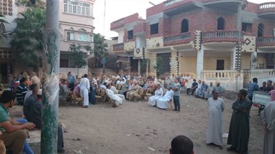 المنوفية تتشح بالسواد وتستعد لاستقبال شهيد انفجار رفح