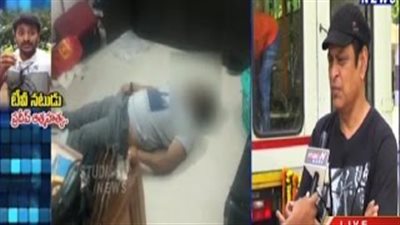 بالفيديو.. لقطات مروعة لانتحار ممثل هندي بعد شجار مع زوجته