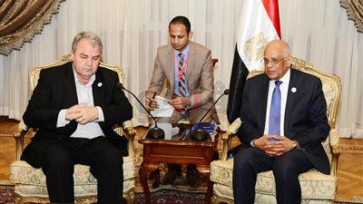 عبد العال يلتقي رئيس برلمان مالطا ونائبي اليونان ولوكسمبورج