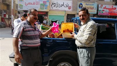 ضبط 500 كيلو حلوى عرائس المولد مصنعة بألوان غير صحية في سوهاج