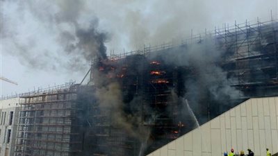 النائب العام يكلف بالتحقيق في حريق المتحف المصري الكبير