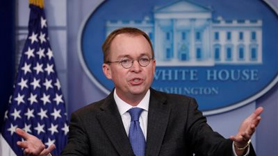 استدعاء القائم بأعمال كبير موظفي البيت الأبيض إلى مجلس النواب على خلفية مساءلة ترامب