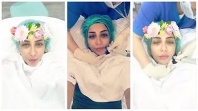 بالفيديو.. دنيا بطمة تخضع لجلسة ليزر أثناء حملها