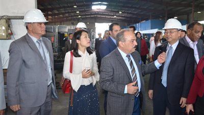 محافظ الإسماعيلية وقنصل الصين يتفقدان المنطقتين الحرة والصناعية (فيديو)