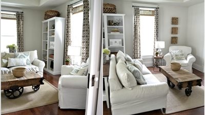 بالصور.. تصميمات مودرن لغرفة الجلوس صغيرة المساحة