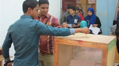 15 كلية في جولة الإعادة بانتخابات الطلاب بجامعة حلوان