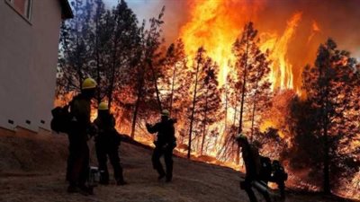 هل تسبب حريق كاليفورنيا في تشويه الآثار المصرية بمعرض المدن الغارقة؟