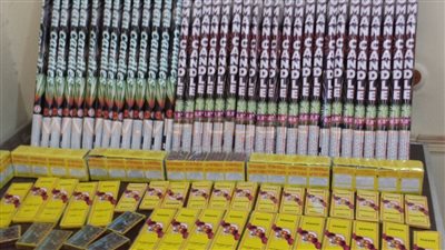 بالصور.. ضبط 111 ألف صاروخ وألعاب نارية في قنا