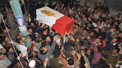 أهالي كفر الحصر يستعدون لاستقبال شهيد الشرقية في رفح