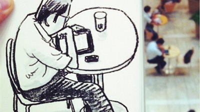 بالصور.. تجسيد يوم في حياة مواطن بـ