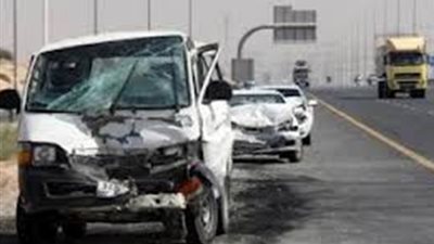 إصابة شخصين في حادث تصادم على الدولى الساحلى بكفر الشيخ