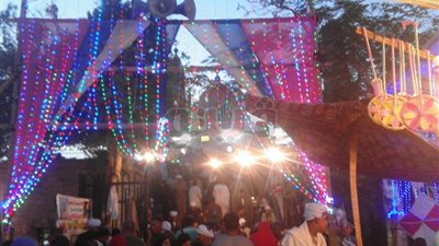 9 صور ترصد الاحتفال بليلة مولد أبو الحجاج الأقصري