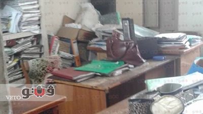 بالصور.. سرقة محتويات مكتب تموين العاشر من رمضان