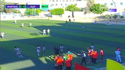 حمبوزو يتقدم بهدف للرجاء في مرمى بلدية المحلة