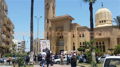 إغماء «خطيبة» شهيد رفح فور وصولها مسجد لطفي شبارة ببورسعيد