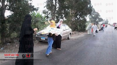 سلسلة نسائية لعناصر الإرهابية بكفر سعد