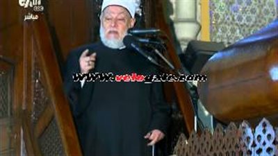 بالفيديو.. انفعال «جمعة» في خطبة اليوم