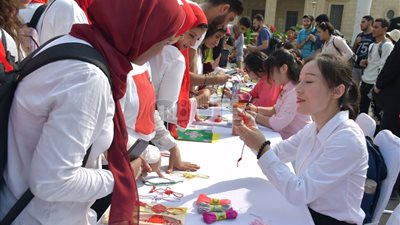 جامعة القاهرة تحتفل باليوم الثقافي الصيني بالحرم الجامعي