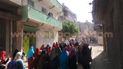 بالصور.. مسيرة للإرهابية بحوش عيسى