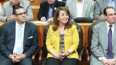 غادة والي: 35% من طلب علاج الإدمان بالدلتا من الدقهلية (صور)