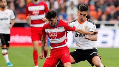 فالنسيا يتغلب على غرناطة 0/2 في الدوري الإسباني