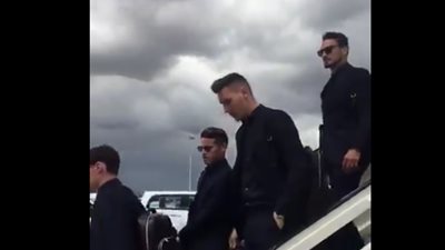 بايرن ميونخ يصل إلى إسبانيا لمواجهة ريـال مدريد ( فيديو)