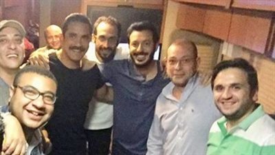 الصدفة تجمع مصطفى شعبان وأمير كرارة وخاطر بمدينة الإنتاج