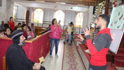 «نمبر وان».. احتفالية شبابية في إيبارشية الوادي الجديد