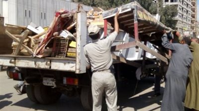 ضبط 16 متهما ورفع 295 مخالفة إشغال الطريق بالمنطقة الأثرية في الهرم