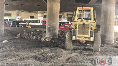 بالصور.. إنشاء موقف جديد بدلًا من «العشوائية» في شبرا الخيمة