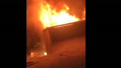 5 حرائق بسبب العواصف الترابية في الأقصر