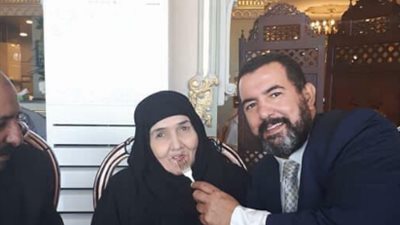 أول صور للحاجة سعدية بعد الإفراج عنها في السعودية