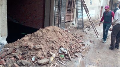 حملة مكبرة لإزالة التعديات بشوارع غرب المنصورة