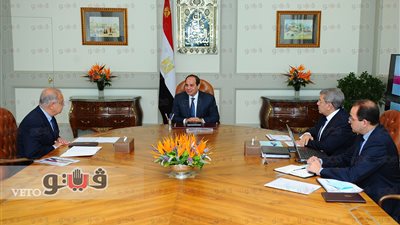 الجارحي يؤكد للسيسي تحسن الأوضاع الاقتصادية وتزايد ثقة المستثمرين