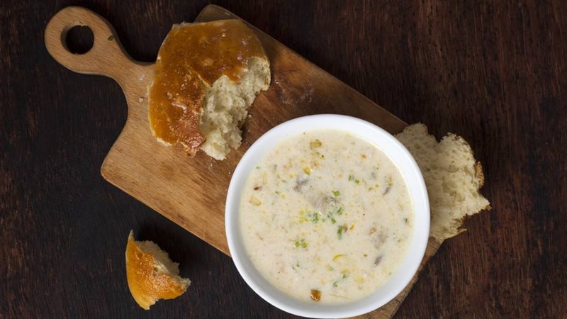 شوربة مشروم بالشعيرية
