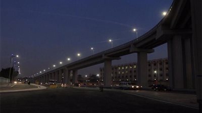 فتح كافة الطرق الرئيسية بالمحافظات عقب هدوء العاصفة الترابية