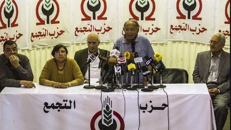 إحدى جلسات حزب التجمع
