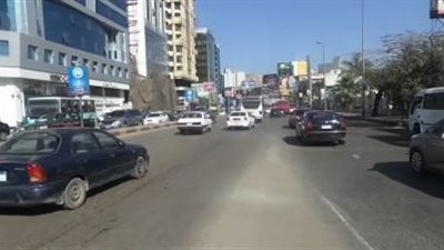 انتظام حركة المرور بمحاور وميادين القاهرة والجيزة