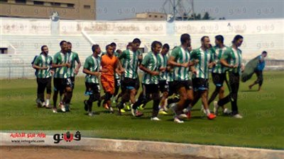 جرعات تدريبية مكثفة للاعبى المحلة فى مران اليوم