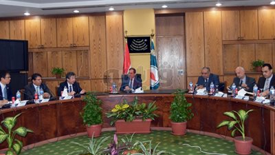 وزير البترول يستقبل وفد تويوتا اليابانية