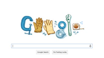 جوجل تحتفل بعيد العمال بخربشات مختلفة