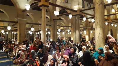 الآلاف يشاركون في احتفالية الجامع الأزهر بذكرى المولد النبوي (صور)