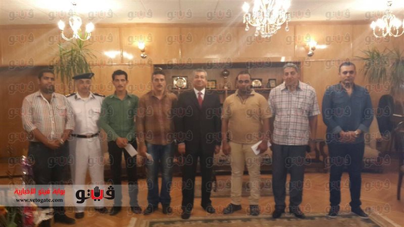 مدير أمن السويس يكرم