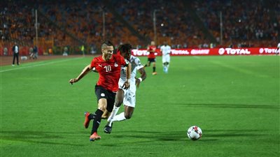 رمضان صبحي يتعادل بالهدف الثاني للفراعنة في شباك غانا