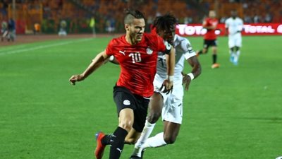 رمضان صبحي يتحدث عن الفوز المثير للفراعنة أمام غانا