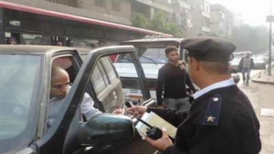 أمن الجيزة يحرر 202 مخالفة مرورية ويتحفظ على 114 كرسيا بأكتوبر