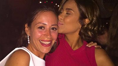 «شيرين» تهنئ منة شلبي بعيد ميلادها