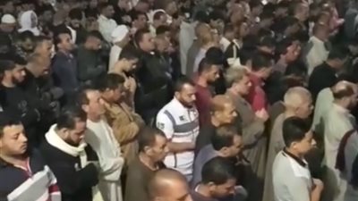 الآلاف يشيعون جثمان ضحية «غرامة التدخين» في كفر الزيات (صور)